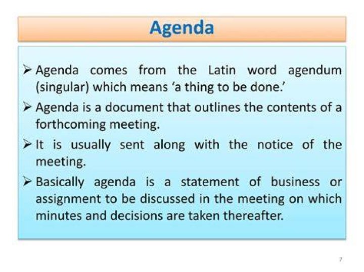 Is agendum a singular?