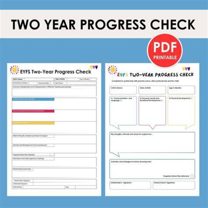 When is the two year check?