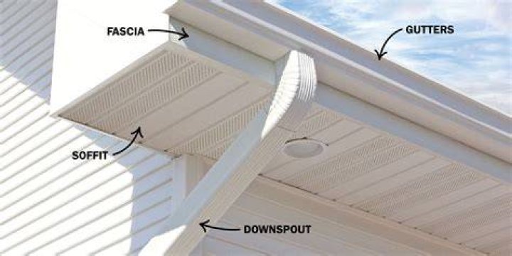 Where do soffits go?